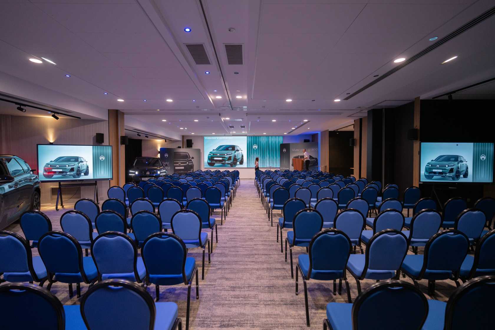 Le salon Chelem configuré en plénière